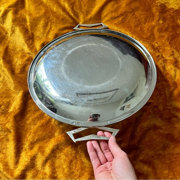 • the vtg mirrored circular vanity tray - Picture 8 of 10